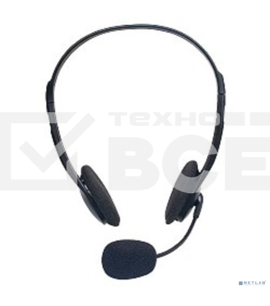 Гарнитура стерео Defender HN-102 накладные компактные 2 х 3.5 mm jack стерео кабель 1,8 м черный