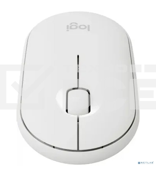 Мышь беспроводная Logitech Pebble M350 белый, 1000 dpi, радиоканал, Bluetooth, USB, кнопки - 3