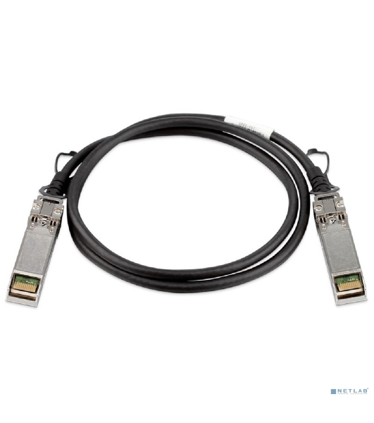 Пассивный кабель 10GBase-X SFP+ D-Link DEM-CB100S/D2A длиной 1 м для прямого подключения