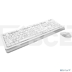 Клавиатура + мышь A4 Fstyler FG1010 клав:белый/серый мышь:белый/серый USB беспроводная Multimedia, фото9