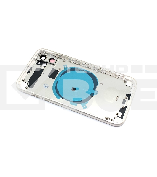 Задняя крышка (корпус) в сборе с рамкой для Apple iPhone 11 белый