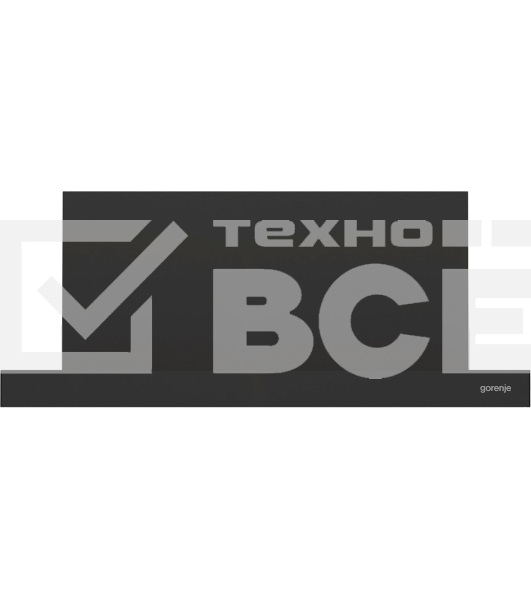 Вытяжка встраиваемая Gorenje TH606E7B черный управление: кнопочное (1 мотор)