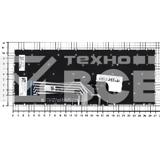 Клавиатура для ноутбука Lenovo Yoga Slim 7 Carbon 13ITL5, белая