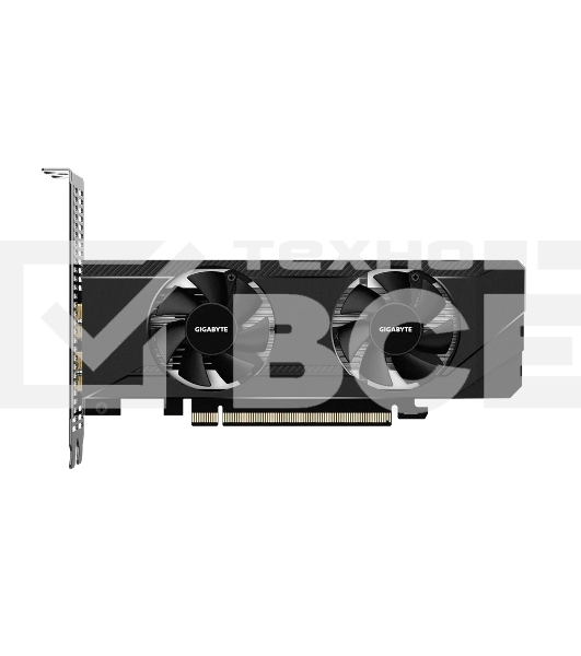 Видеокарта Gigabyte PCI-E 4.0 GV-R64D6-4GL AMD Radeon RX 6400 4096Mb 64 GDDR6 2039/16000 HDMIx1 DPx1 HDCP Ret low profile