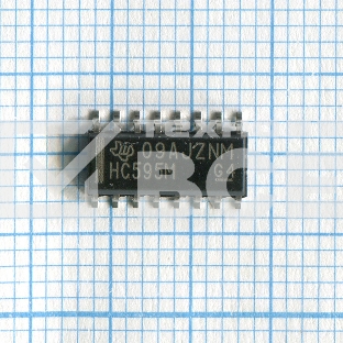 Микросхема Texas Instruments [CD74HC595M]