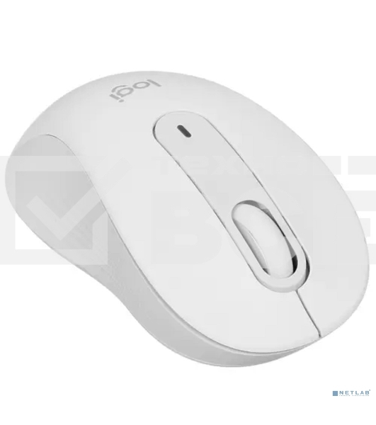 Мышь беспроводная Logitech Signature M650 белый, 4000 dpi, радиоканал, Bluetooth, USB, кнопки - 5