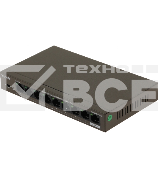 Коммутатор 9PORT 10/100M POE TEF1109P-8-102W TENDA
