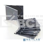 Бокс для CD/DVD, Slim, черный (200 шт.) (200/200), фото 1