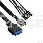 Корпус Minitower ExeGate BAA-114U2-AAA450 (mATX, БП AAA450 с вент. 8см, 1*USB+2*USB3.0, аудио, черный), фото6