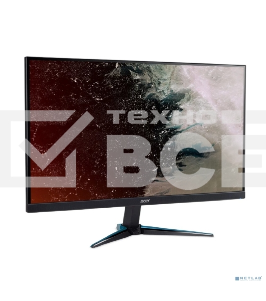 Монитор 27' Acer VG270KV4bmiipx IPS 3840x2160, 160 Гц, 1 мс, 16:9, 250 кд/м², HDMI 2.1, DP, 3.5 Jack, динамики (2x2 Вт), HDR10, FreeSync Premium, черный