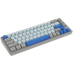 Клавиатура проводная Ritmix RKB-568BL Blue голубой-серый, фото6