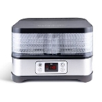 Сушилка для овощей и фруктов BQ FD1001 Black-Steel, фото4