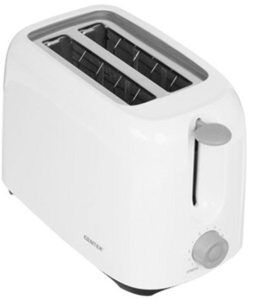 Тостер Centek CT-1425 белый, 700 Вт, 2 слота