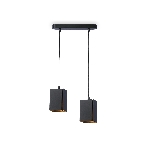 Светильник подвесной TN5133/2 BK черный E27/2 max 40W 260*80*1150, фото7