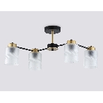 Светильник Ambrella light TR303324/4 BK/GD черный/золото E27/4 max 60W 650*290*270, фото7