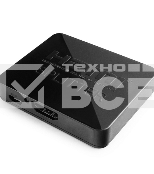 Разветвитель HDMI Cablexpert DSP-2PH4-03, HD19F/2x19F, 1 компьютер => 2 монитора, Full-HD, 3D, 1.4v