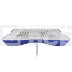 Аксессуар к ноутбуку CROWN Подставка для ноутбука CMLC-1001 silver&blue (до 15,6