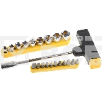 Набор STAYER 2540-H20  с Т-образной ручкой с насадками. 21 предмет, фото 1