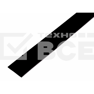 Трубка термоусадочная 30.0/15.0 1м черн. Rexant 23-0006