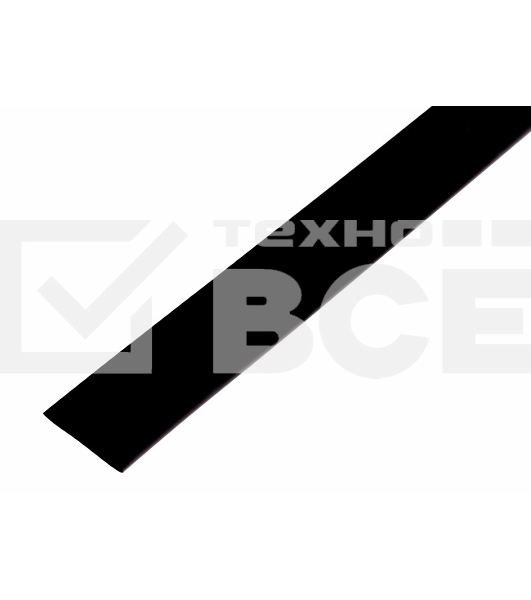 Трубка термоусадочная 30.0/15.0 1м черн. Rexant 23-0006