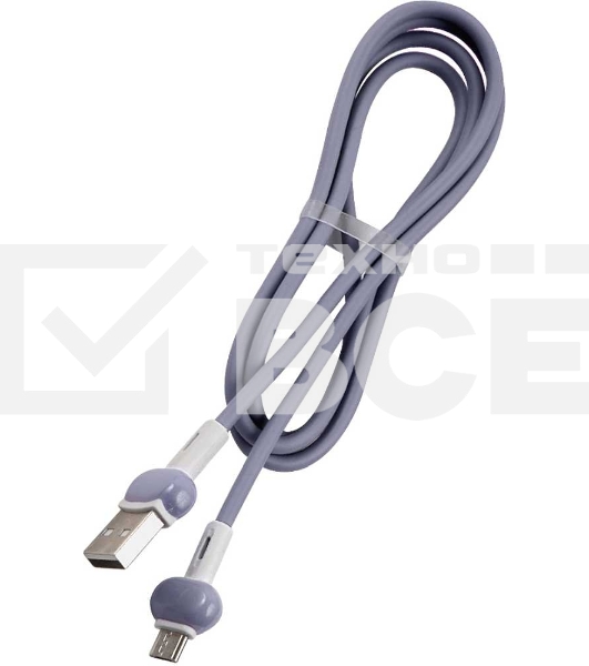 Кабель Redline Candy УТ000021987 micro USB B (m) USB A (m) 1м фиолетовый