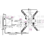 Кронштейн для телевизора Arm Media LCD-900 черный 22