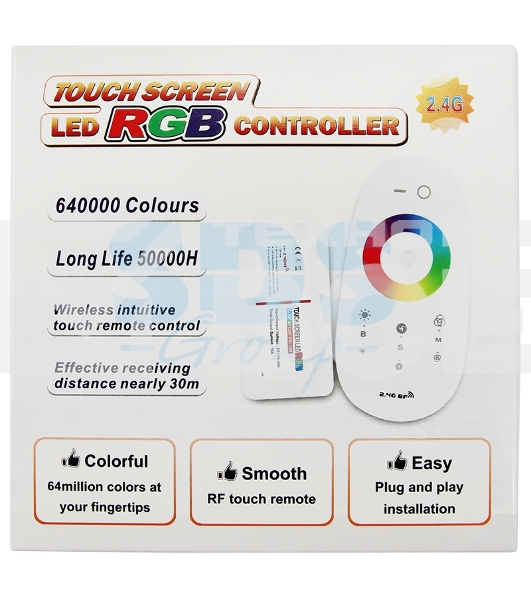 Контроллер LED RGB 2.4G (сенсорное управление) LAMPER