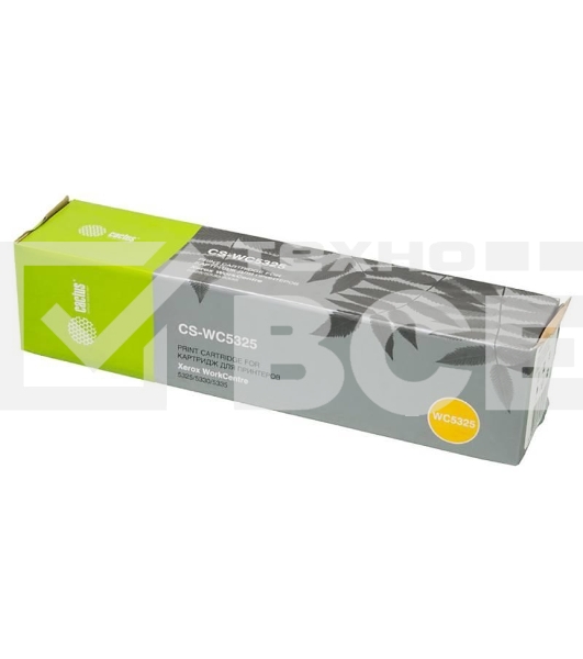 Картридж лазерный Cactus CS-WC5325 (006R01160) черный (30000 стр.) для Xerox WorkCentre 5325/5330/5335