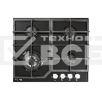 Панель варочная LEX GVG 640-1 BLгазовая 1000-3500Вт 4конфорки газ контроль, фото8