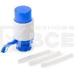 Помпа для 19л бутыли AEL AEL-080 механический белый/синий, фото 1