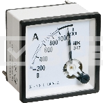 Амперметр Э47 2000/5А 72х72 AC включение через трансформатор (класс точности 1.5), фото2