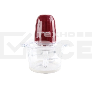 Измельчитель Willmark WMC-7088 (500Вт., стекл. чаша 2л., двойн. лезвия., рез. основание) пурпурный