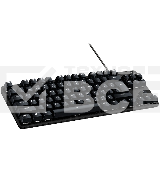 Клавиатура проводная Logitech Gaming Keyboard G413 TKL SE Mechanical - RUS - USB - TACTILE SWITCH черный