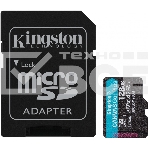 Карта памяти Kingston 128GB microSDXC Canvas Go Plus 170R A2 U3 V30 Card + ADP EAN: 740617301182, фото10