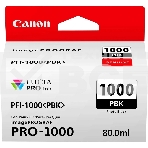 Картридж струйный Canon PFI-1000 PBK для IJ SFP PRO-1000 WFG. Фото черный. 80 мл., фото2