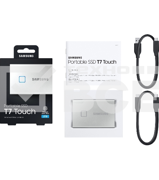 Накопитель SSD Samsung USB 2Tb MU-PC2T0S/WW 1.8