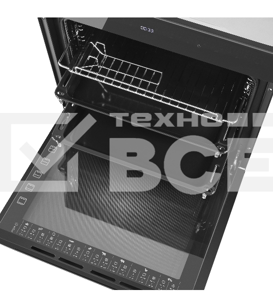 Шкаф духовой электрический Maunfeld EOEH.7611SCB, встраиваемый
