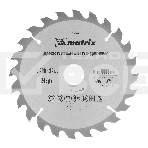 Пильный диск по дереву, ф200 х 32 мм, 24 зуба + кольцо 32/30 Matrix, фото5