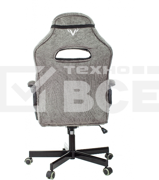 Кресло игровое Бюрократ VIKING 6 KNIGHT B FABRIC черный крестовина металл/пластик