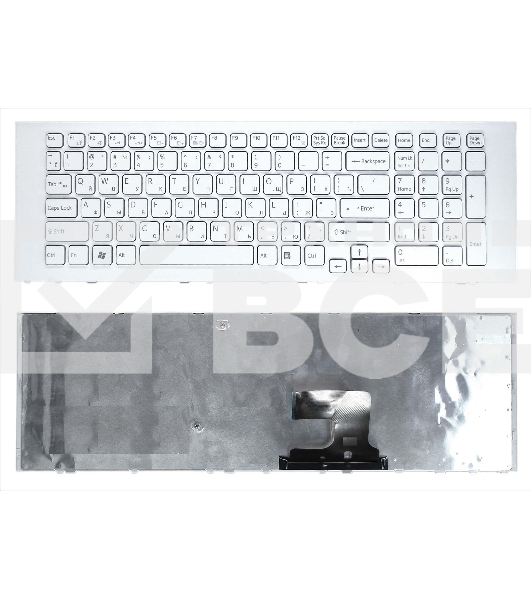 Клавиатура для ноутбука Sony VPC-EJ VPCEJ белый