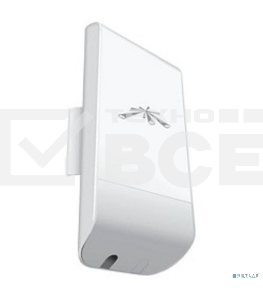 Точка доступа UBIQUITI LocoM2(EU) Wi-Fi и AirMAX. 802.11g/n, интегрированная антенна 8 дБ (45°*45°),10/100 RJ45 Ethernet