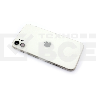Задняя крышка (корпус) в сборе с рамкой для Apple iPhone 11 белый