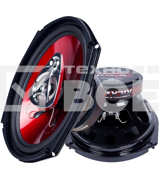 Колонки автомобильные Kicx SP 693 200Вт 92дБ 4Ом 16x23см (6x9дюйм) (ком.:2кол.) коаксиальные трехполосные