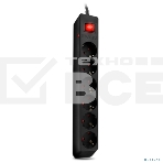 Фильтр SVEN Optima 3,0 м (6 розеток с защитными шторками) черный, цветная коробка, фото7
