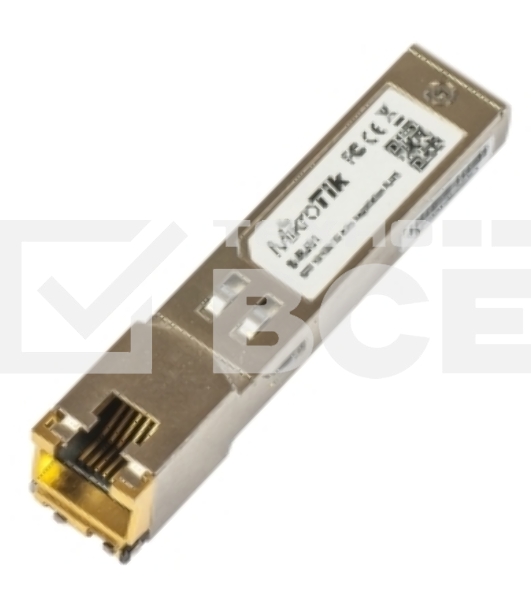Модуль MIKROTIK 1GBE RJ45 SFP S-RJ01