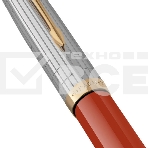 Ручка перьевая Parker 51 Premium (CW2169071) Red Rage GT F сталь нержавеющая подар.кор., фото6