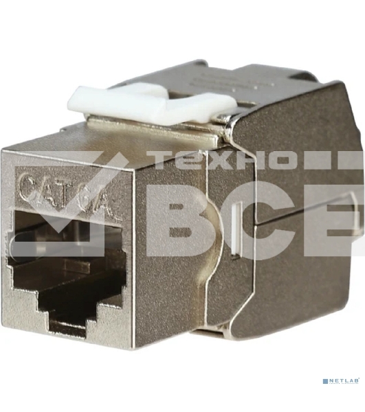 Модуль Keystone Rexant (02-0361), Jack RJ-45(8P8C), FTP экранированный, CAT 6A, тип 180 градусов, самозажимной PRO