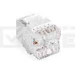 Модуль-вставка Keystone Jack RJ-45 ExeGate KJ-8P8C-U-C5e-180SH-Dual (Кат.5e, неэкранированная, 180 градусов, со шторками, IDC Krone/110), фото3