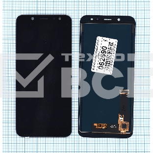 Дисплей для Samsung Galaxy A6 (2018) SM-A600F в сборе с тачскрином (TFT) черный