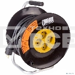 Удлинитель силовой PROconnect на катушке PROFESSIONAL 4 гнезда с/з 40 м 3х2,5 мм² 11-7614, фото5